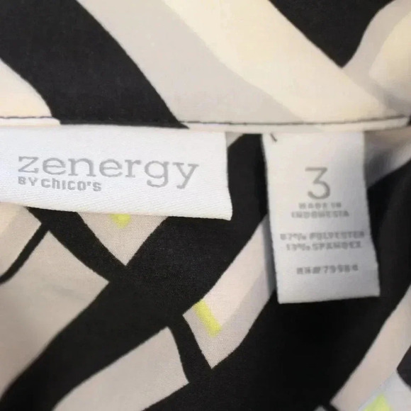 Zenergy young ladies windbreaker jacket size 3 - Picture 6 of 6